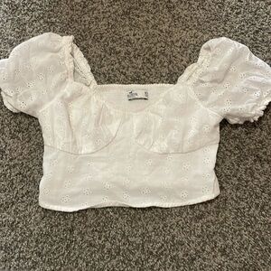 Super cute holister cropped top